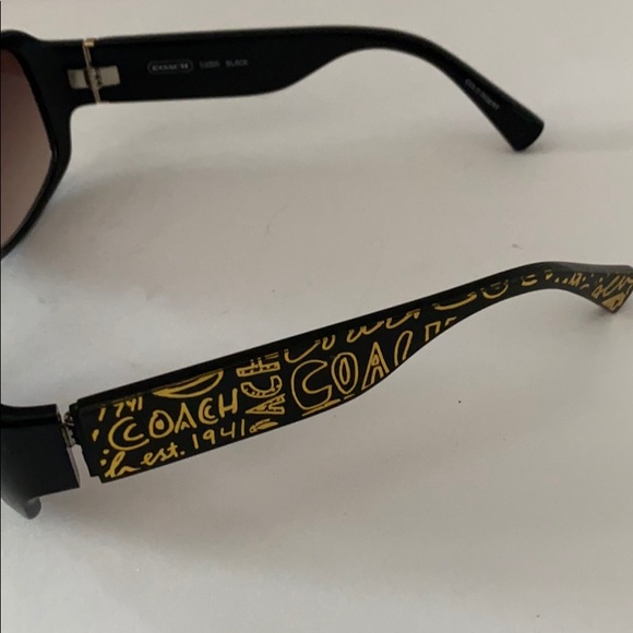 COACH New Black Sunglasses